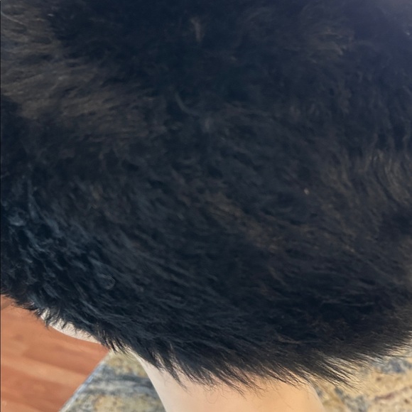 Sheepskin mouton Russian fur hat - Picture 4 of 5